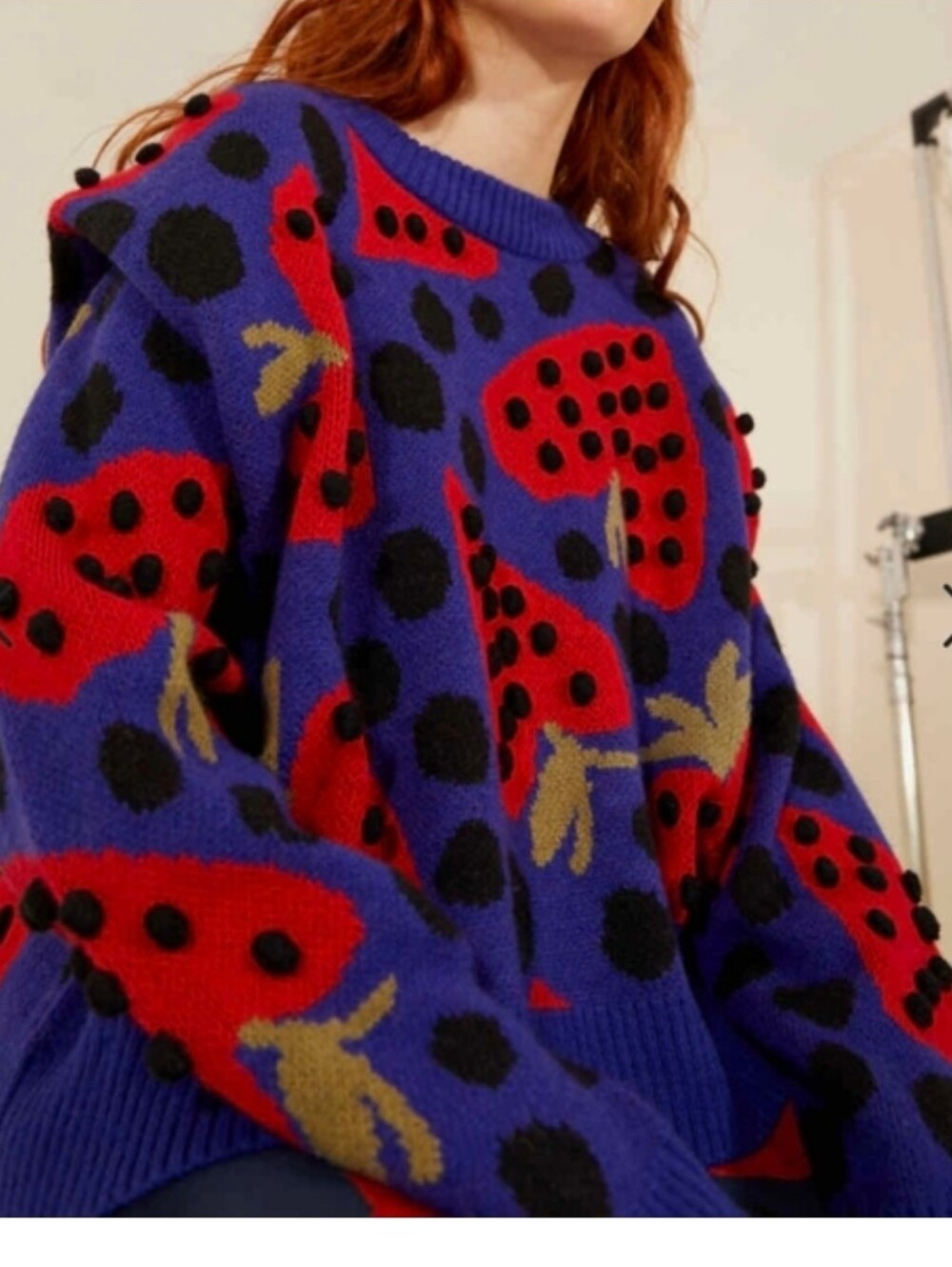 Farm Rio Heartberry Sweater - Picture 2 of 6